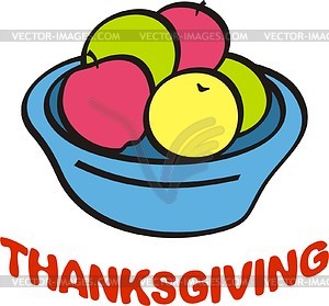 Thanksgiving Day   Vector Clip Art