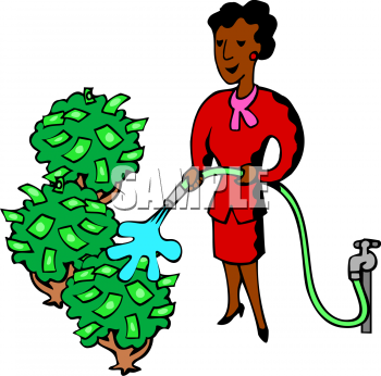 Watering Money Tree Clipart   Clipart Panda   Free Clipart Images