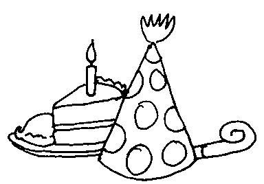 Birthday Presents Clipart Black And White Party Gif