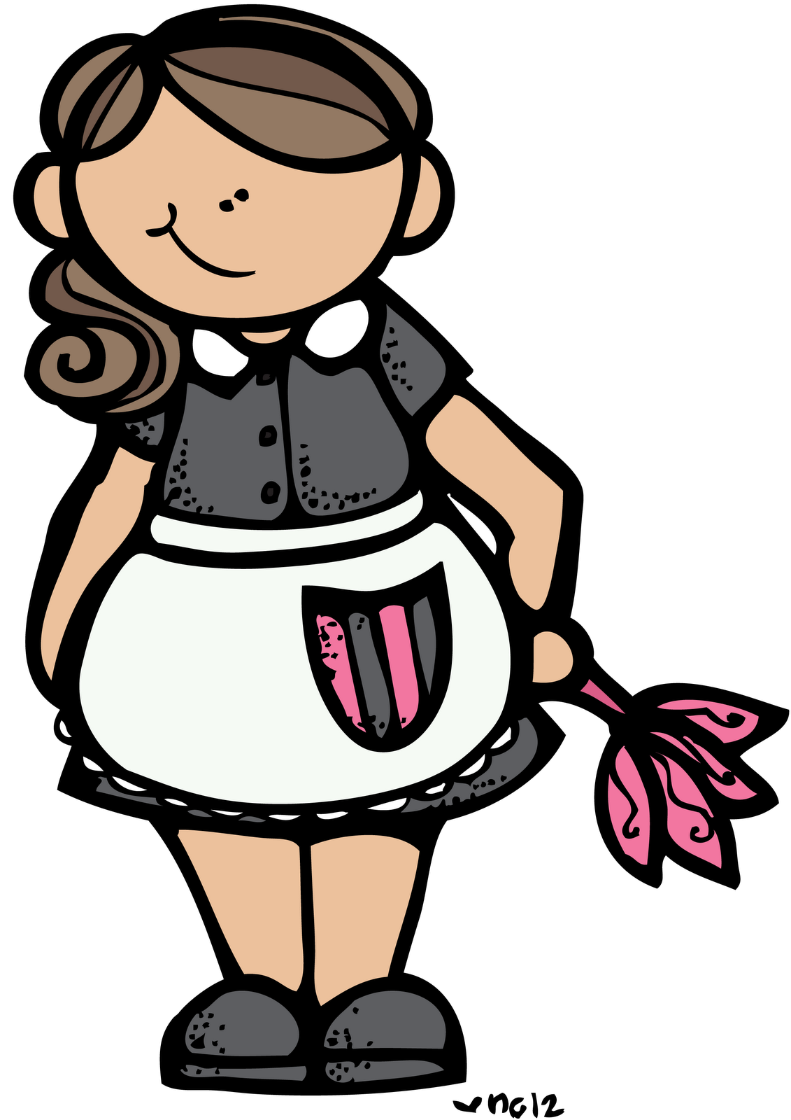 Black Cleaning Lady Clipart   Cliparthut   Free Clipart