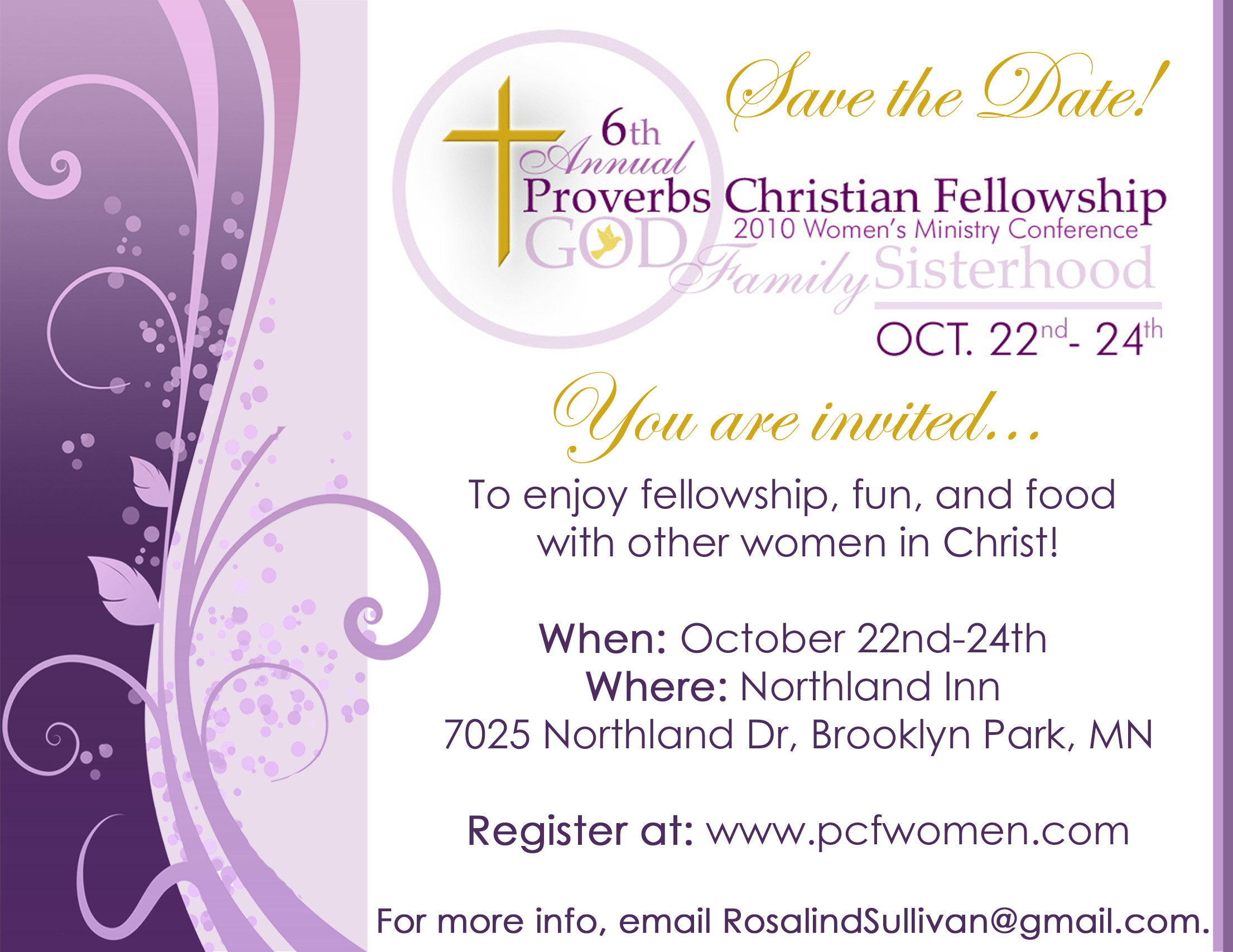 Christian Fellowship Women S Ministry Presents Their 6th Annual Women