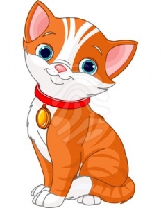 Cute Cat Clip Art   Item 1   Vector Magz   Free Download Vector