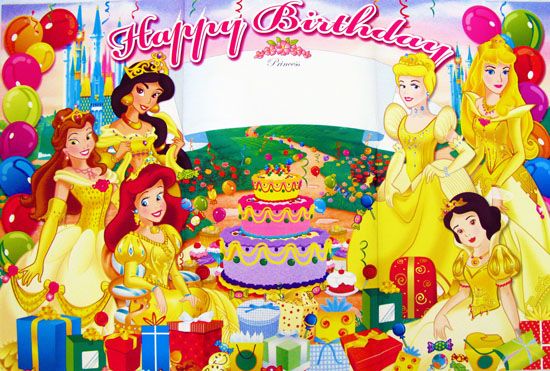 Disney Princess Happy Birthday Graphics Disney Princess Birthday