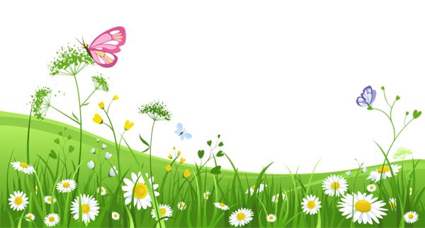 Grass With Butterflies Clipart Picture   Cute Cute Clip Art    Pinter