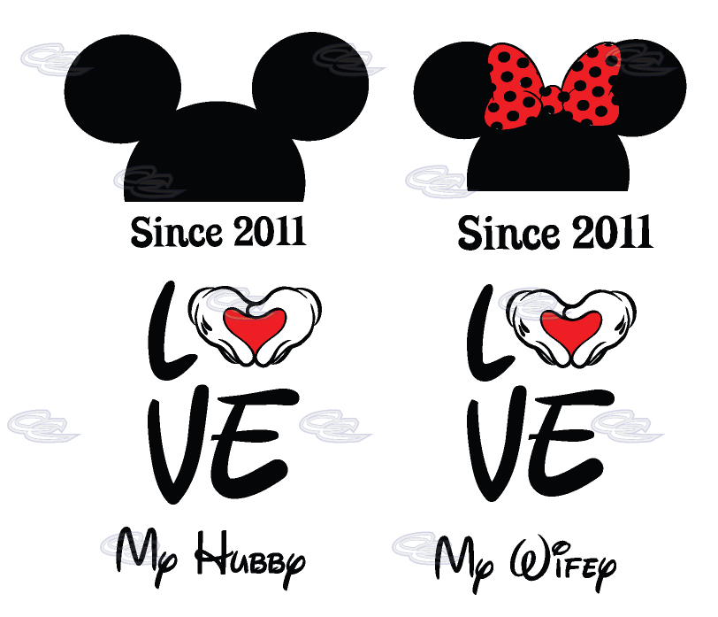 Home Page Shops Married With Mickey Love My Hubby My Wifey Mickey