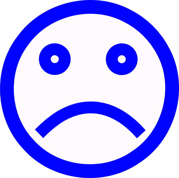 Sad Face Clipart Black And White   Clipart Panda   Free Clipart Images