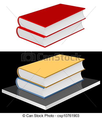 Two Red Books On A White Background  Two Books On A Regiment On A