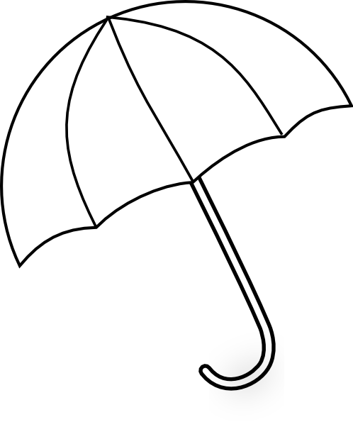 Umbrella Clip Art At Clker Com   Vector Clip Art Online Royalty Free    