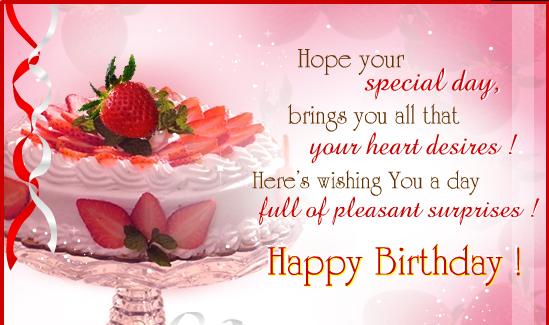 Birthday Greetings And Birthday Wishes For Free Download Cards To Wish