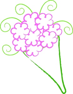 Clip Art Of Flower Bouquets   Clipart Best