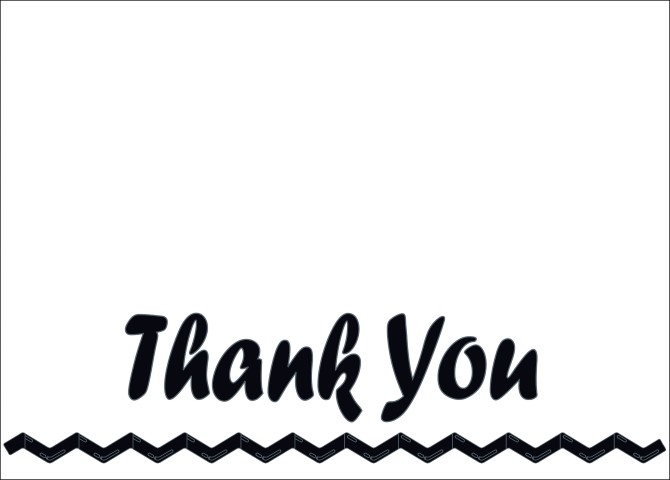 Go Back   Images For   Thank You Clipart Black And White