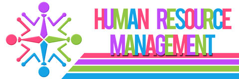 Human Resource Management Colorful Stock Photography