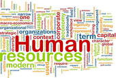 Human Resources Background Concept   Royalty Free Clip Art