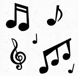 Music Notes Black And White Black And White Music Note Gif
