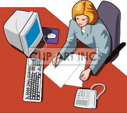 Royalty Free Royalty Free Office Manager01 Clip Art Images    