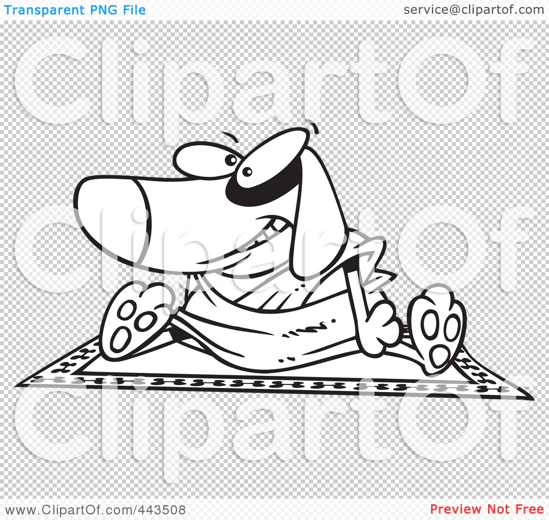 Rug Clipart Black And White