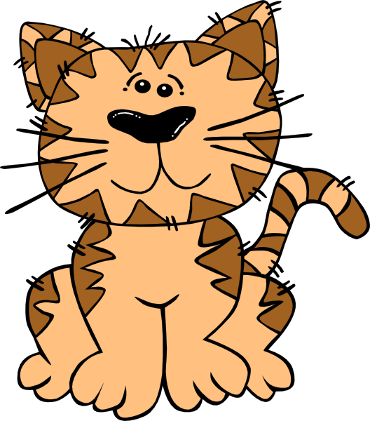 Cartoon Cat 2 Clip Art  Png And Svg