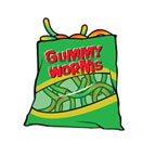 Clip Art Gummy Worm