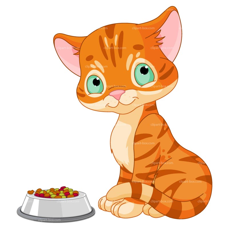 Clipart Cat Food   Royalty Free Vector Design
