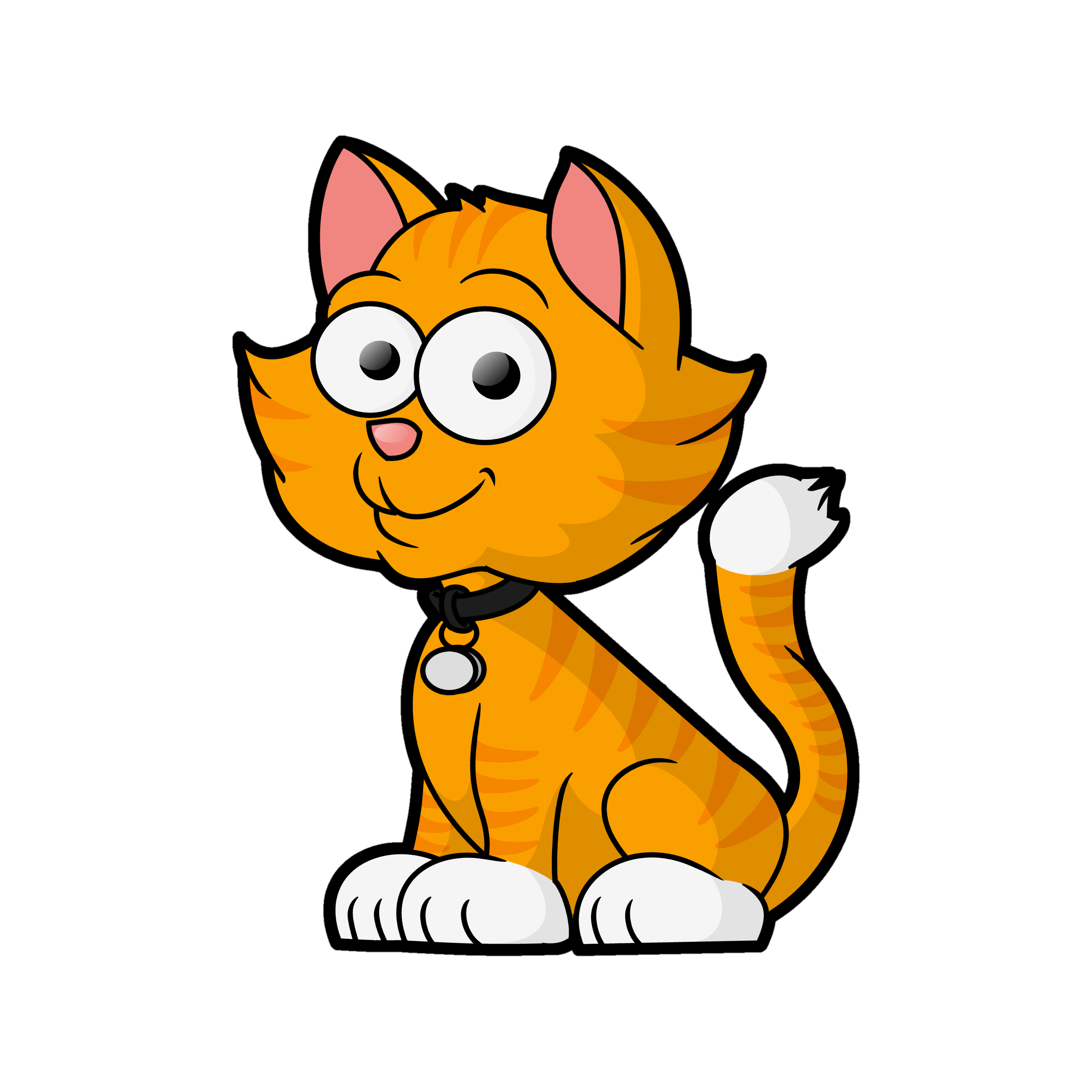 Purr Cat S Are Today S Topic As I Have Uploaded A Free Cartoon Cat