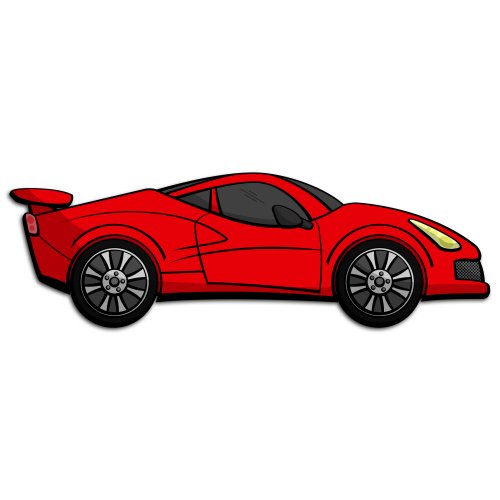 Red Sports Car Clipart Toy Sports Car