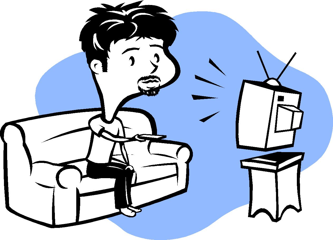 Watching Tv Clipart   Clipart Panda   Free Clipart Images