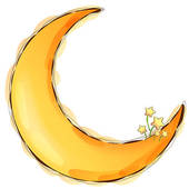Yellow Moon Clipart   Clipart Panda   Free Clipart Images
