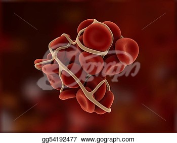 3d Rendered Illustration Of A Blood Clot  Stock Clipart Gg54192477