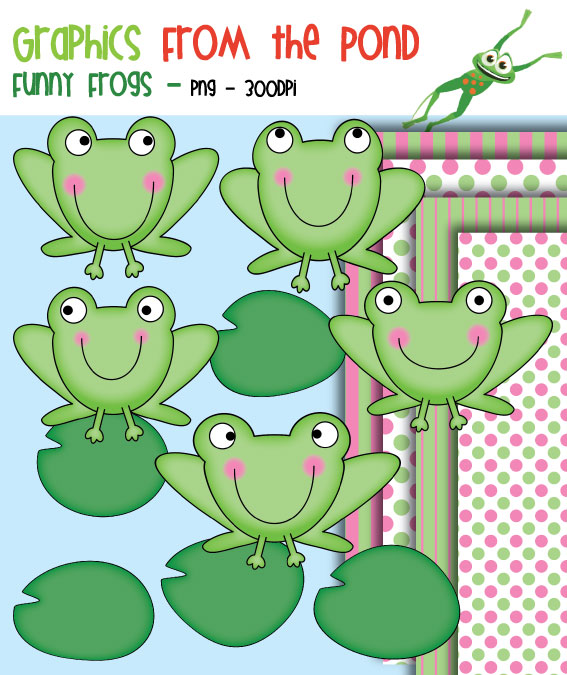 Graphics From The Pond  Funny Frogs