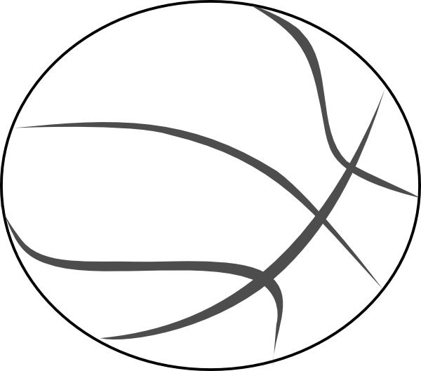 Half Basketball Ball Clipart Basket Mihai Clip Art   Vector