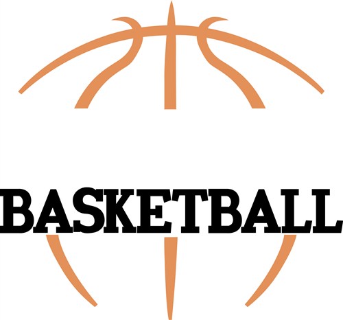 Half Basketball Clipart Black And White Car Pictures