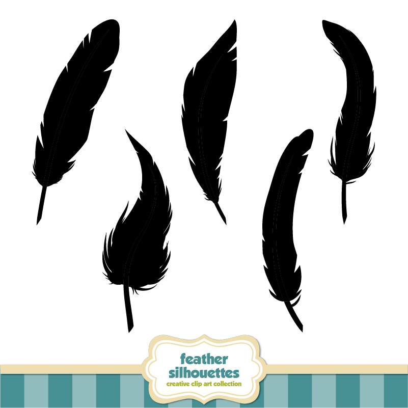 Home   All Clip Art   Feather Clip Art   Silhouette