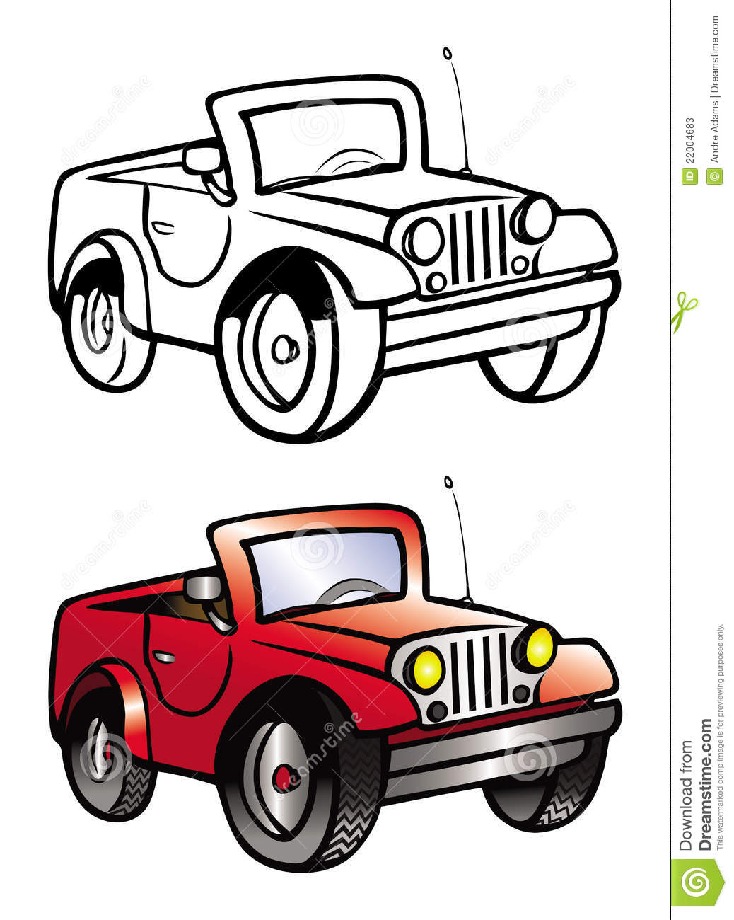 Jeep Clipart Black And White Jeep Coloring Book