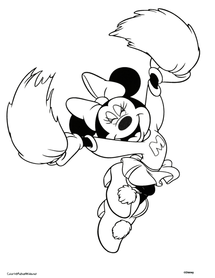 Minnie Mouse Coloring Pages   Coloring Pages For Kids