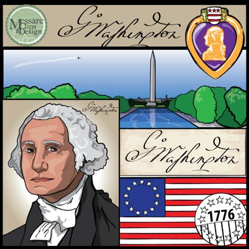 Picture Of President George Washington Clipart  Messare Clips And