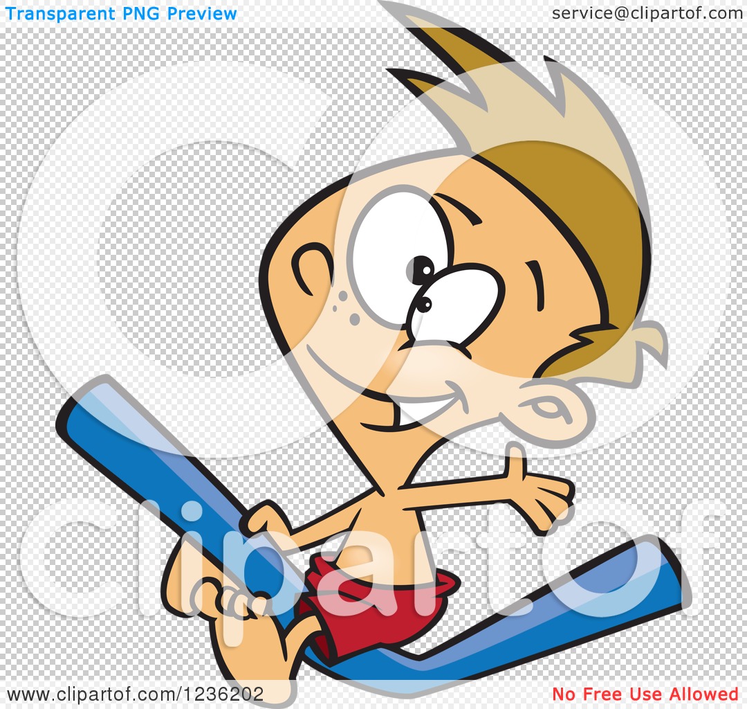 Pool Noodles Clipart Clipart Of A Happy Caucasian Boy Sitting On A    
