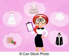 Wedding Planner   Illustration Of Wedding Planner