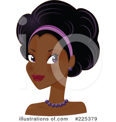 Afro Clipart  225379 By Melisende Vector   Royalty Free  Rf  Stock