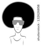 Afro Hairstyle Clip Art Vector Afro Hairstyle   23 Graphics   Clipart