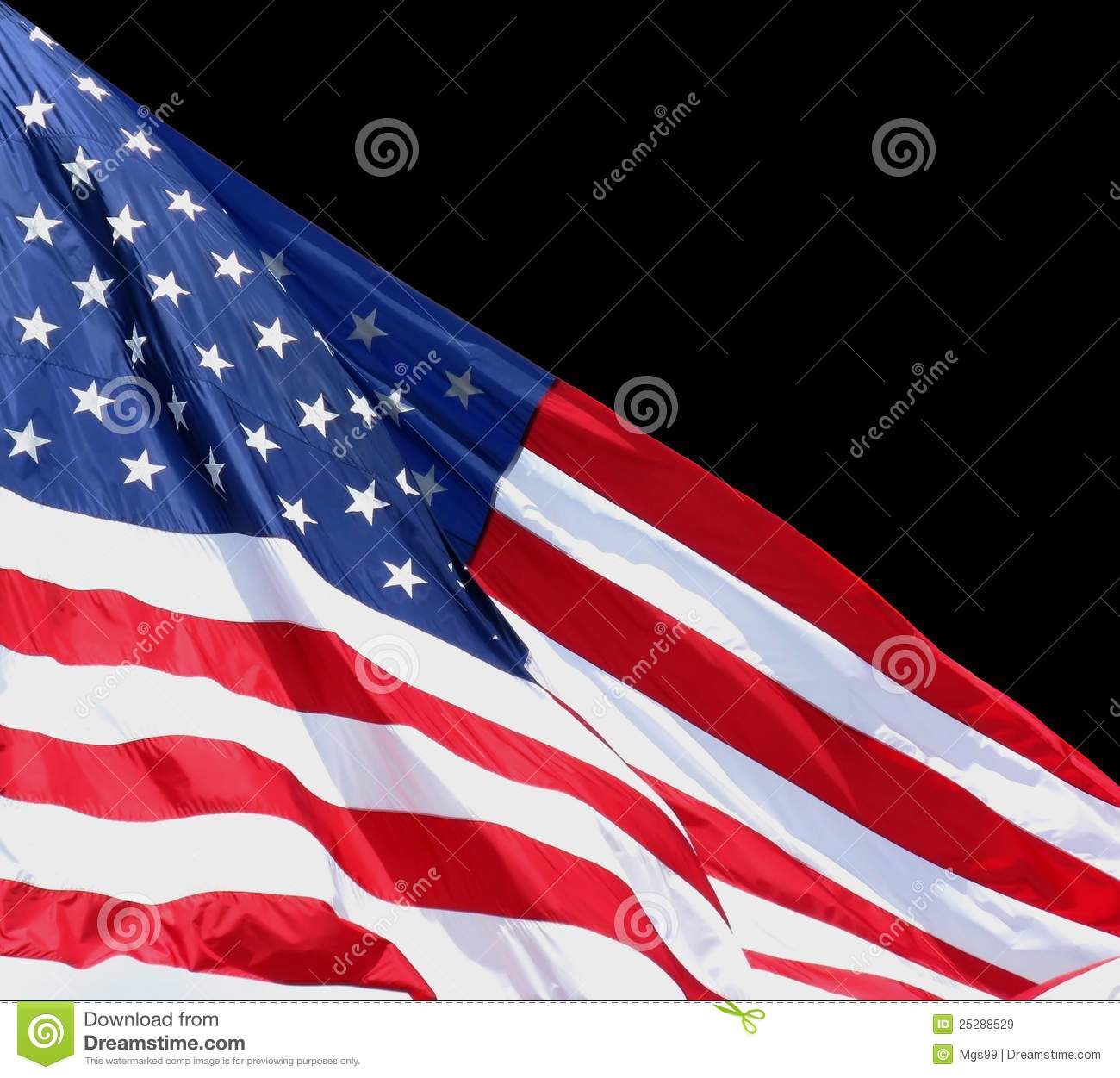 American Flag Royalty Free Stock Images   Image  25288529