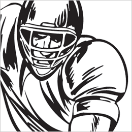 American Football Clipart Eps Football Clip Art