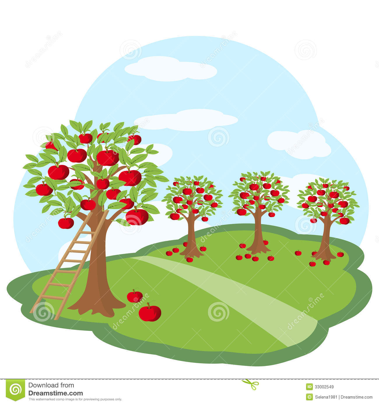 Back   Gallery For   Trip To Apple Orchard Clip Art