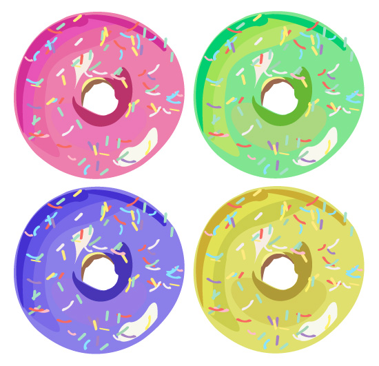 Donut With Sprinkles Clipart Donut With Sprinkles Clipart