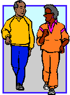 Group Exercise Clip Art Clip Art Of Two People Walking