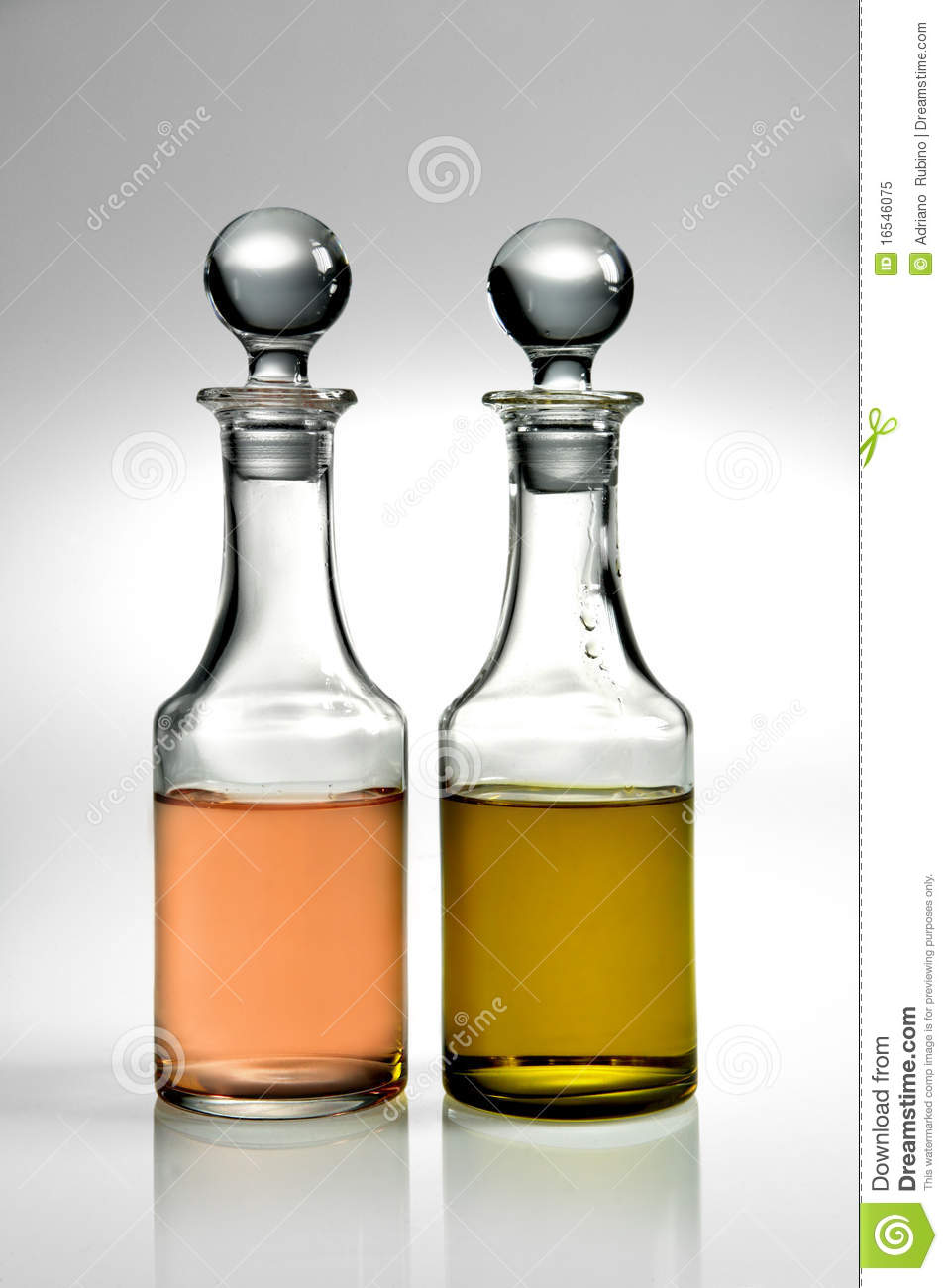 Oil And Vinegar Royalty Free Stock Photo   Image  16546075