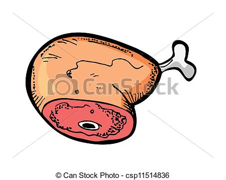 Raw Meat   Stock Illustration Royalty Free Illustrations Stock Clip
