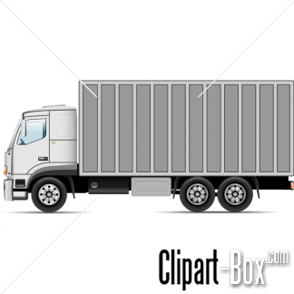 Related Delivery Truck Cliparts