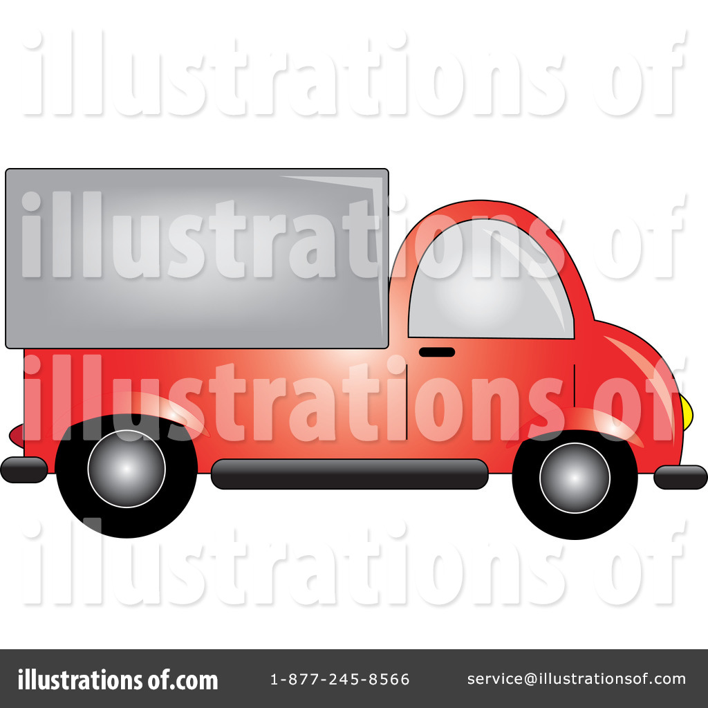 Royalty Free  Rf  Delivery Truck Clipart Illustration By Pams Clipart
