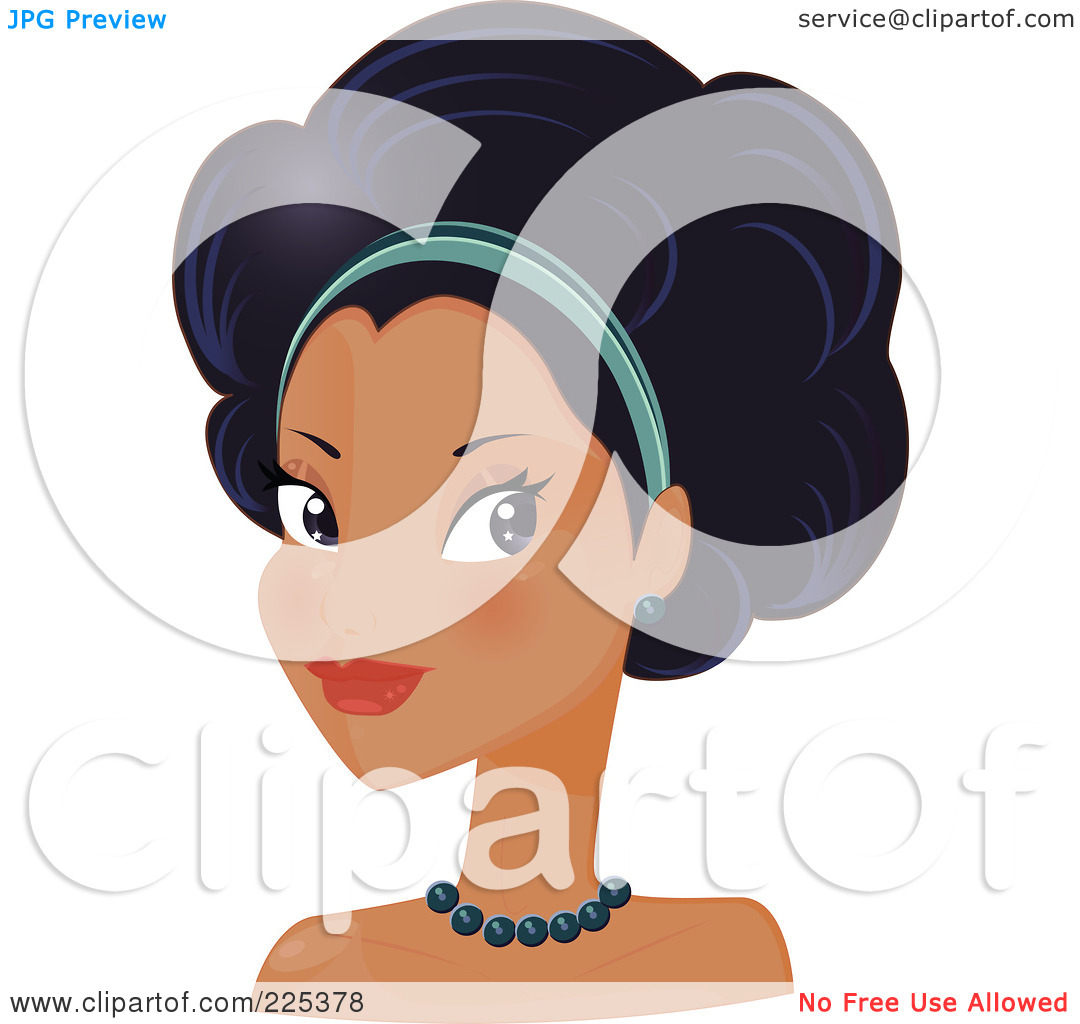 Royalty Free Rf Hairstyle Clipart Illustration 1129952 By Melisende