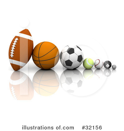 Sports On Royalty Free Rf Sports Clipart Illustration By Kj Pargeter